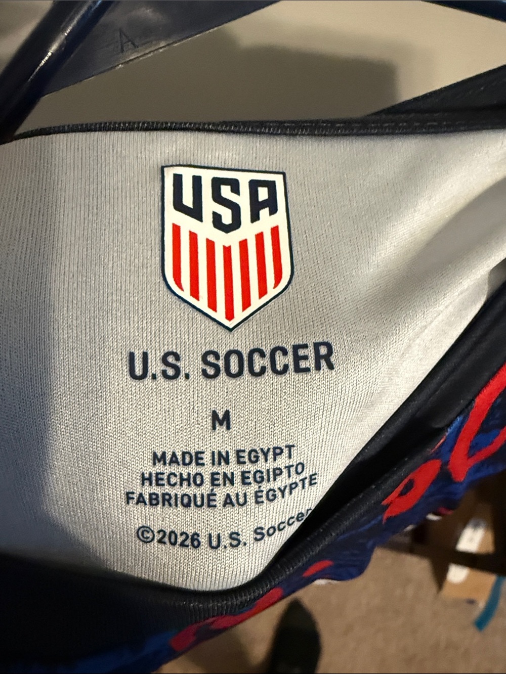 Men's Graphic Jersey - Navy Blue & Red - Picture 3 of 4